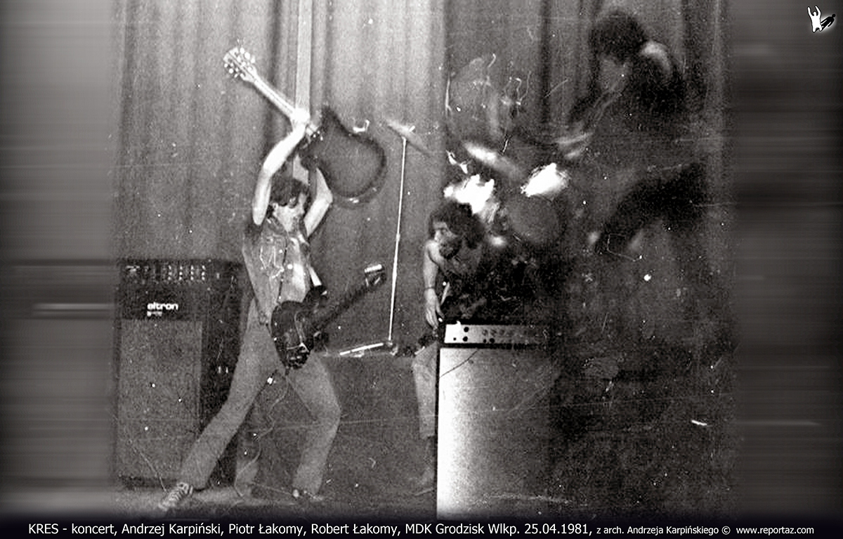Zanim powstał punkrockowy Sten, Andrzej Karpiński i Piotr Łakomy tworzyli szkolny zespół rockowo-punkowy Kres..Koncert odbył się w Miejskim Domu Kultury w Grodzisku Wielkopolskim 25 kwietnia 1981 roku.