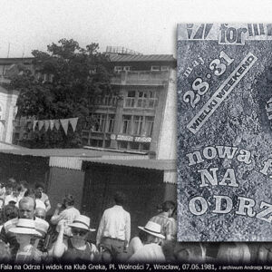 1981.06.07 zespół STEN koncert festiwal Nowa Fala na Odrze Klub Greka Wrocław