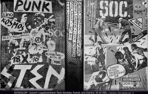 Sten i Socrealizm, punk, new wave koncert