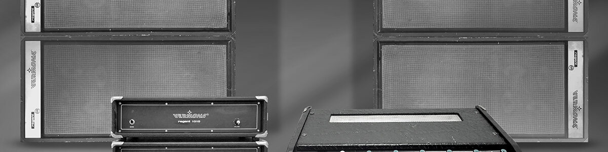 REPORTAŻ - wzmacniacze 2x200W Vermona 1010, powermikser 1060 i kolumny 1000H, słabsza wersja nagłośniania klubu Nurt od 07.01.1983 r.