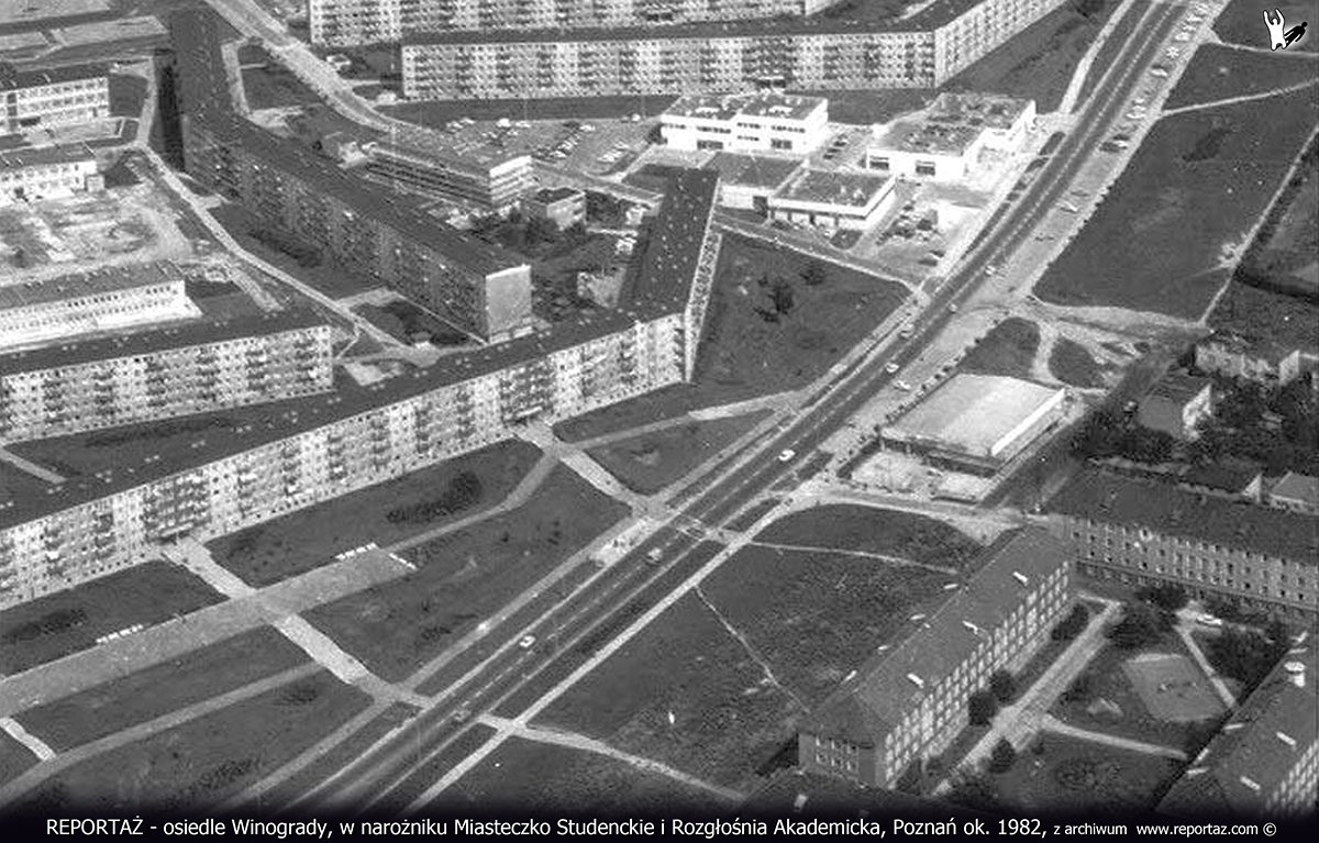 zespół REPORTAŻ - osiedle Winogrady i miasteczko Studenckie Akademii Rolniczej, Poznań 1981