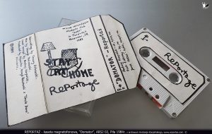 REPORTAZ - kaseta magnetofonowa, Domator, ARS2 02, Pila 1984