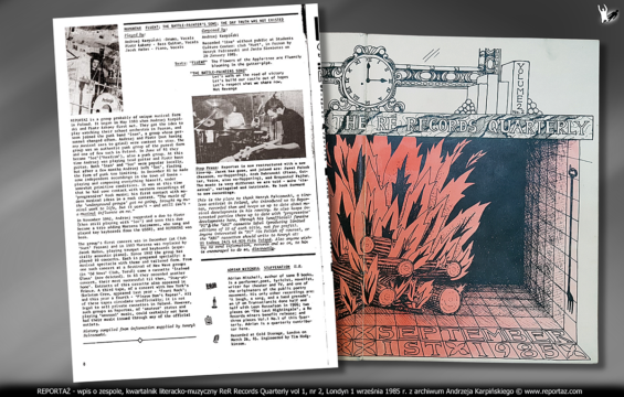 1985 WRZESIEŃ PRASA