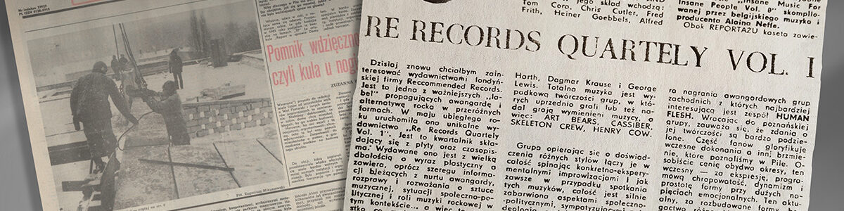 1985.12.15 MUZYKA PRASA Reportaż artykuł prasowy, autor Palczewski Henryk Tygodnik Pilski nr 50 308