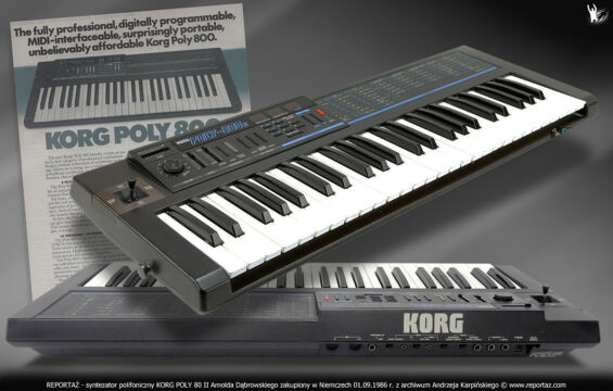 1986 WRZESIEŃ SPRZĘT INSTRUMENTY