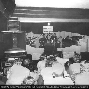 1986 PAŹDZIERNIK, koncert PRAWO CIĄŻENIA