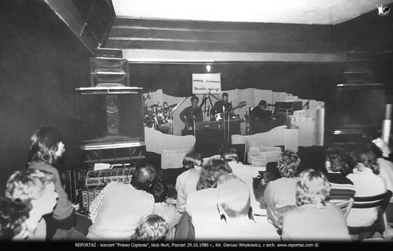 1986 PAŹDZIERNIK, koncert PRAWO CIĄŻENIA