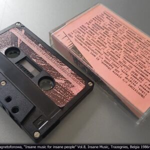 1986.06.02 CC REPORTAŻ INSANE MUSIC FOR INSANE PEOPLE Vol.8 C-60 Insane Music Tranzegnies Belgia