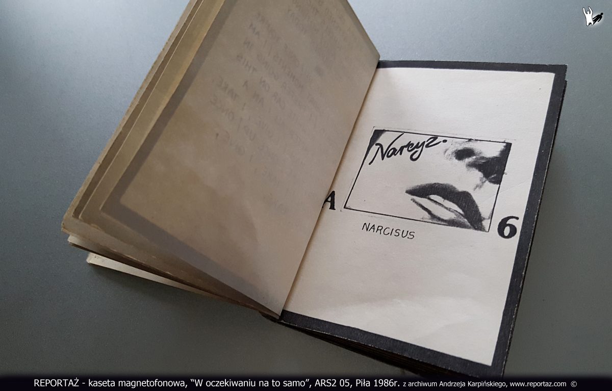 Reportaż kaseta magnetofonowa, W oczekiwaniu na to samo, ARS2 05, Piła 1986