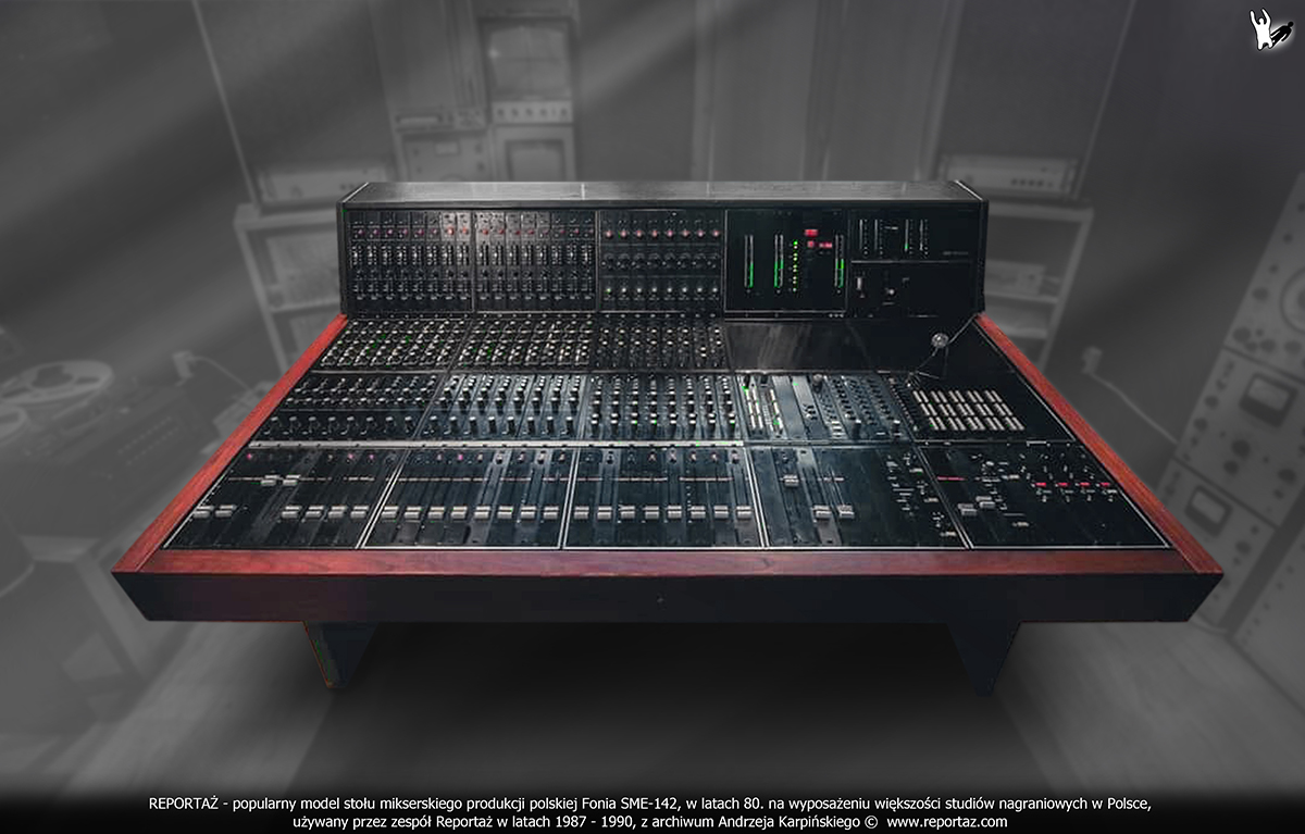 1987-02-22-MUZYKA-03-SPRZET-INSTRUMENTY-stol-mikserski-Fonia-SME-142 1987-02-22-MUZYKA-03-SPRZET-INSTRUMENTY-stol-mikserski-Fonia-SME-142 w studio Polskiego Radia Merkury Poznań