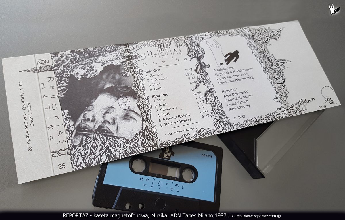 Reportaż kaseta Muzika, ADN Tapes Milano 1987