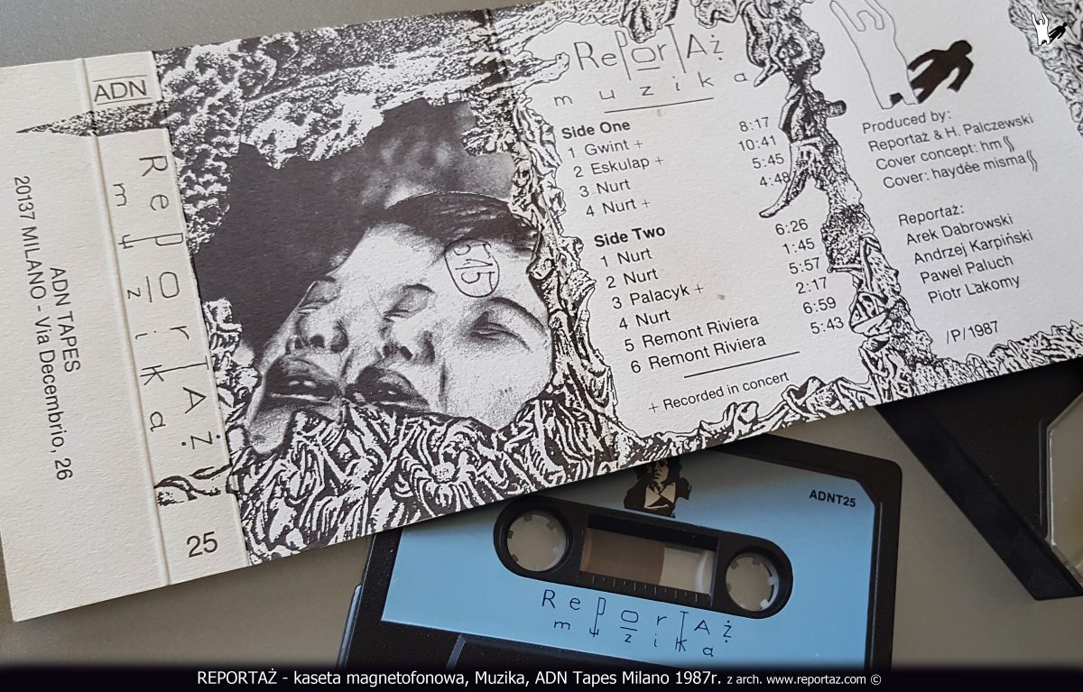 Reportaż kaseta Muzika, ADN Tapes Milano 1987