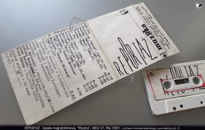 Reportaż kaseta magnetofonowa, Muzyka, ARS2 07, Piła 1987