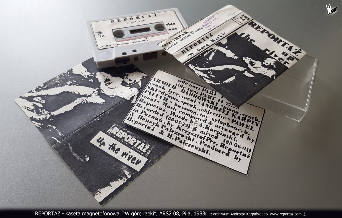 Reportaż kaseta magnetofonowa, W górę rzeki, ARS2 08, Piła, 1988