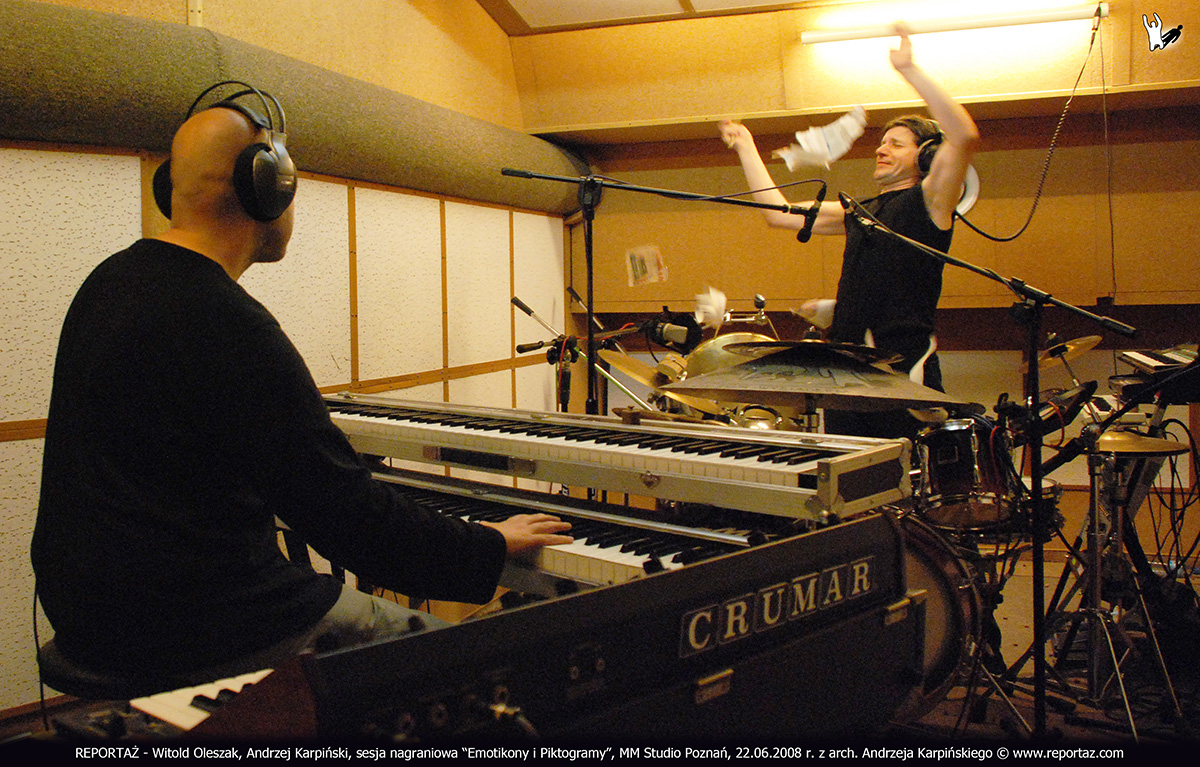 2008-06-22-MUZYKA-11-NAGRANIA-STUDYJNE-Reportaz-Witold-Oleszak-Andrzej-Karpiński-Emotikony-i-Piktogramy-MM-Studio-Marcinkowskiego-Poznan