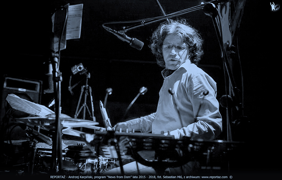 Koncert Andrzeja Karpińskiego pt. "News from Dom" w CSW w Toruniu w ramach festiwalu Audioskopia.