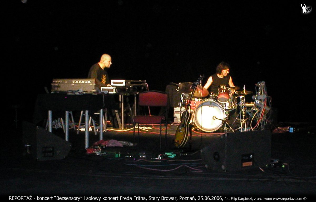 Reportaż Bezsensory i koncert Freda Fritha, Stary Browar, Poznań 2006