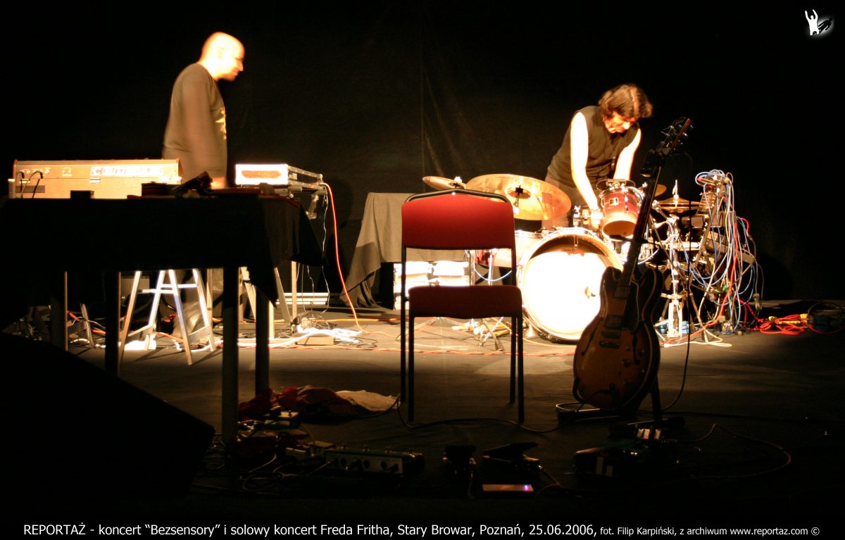 Reportaż Bezsensory i koncert Freda Fritha, Stary Browar, Poznań 2006