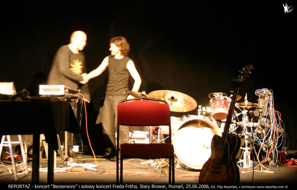 Reportaż Bezsensory i koncert Freda Fritha, Stary Browar, Poznań 2006