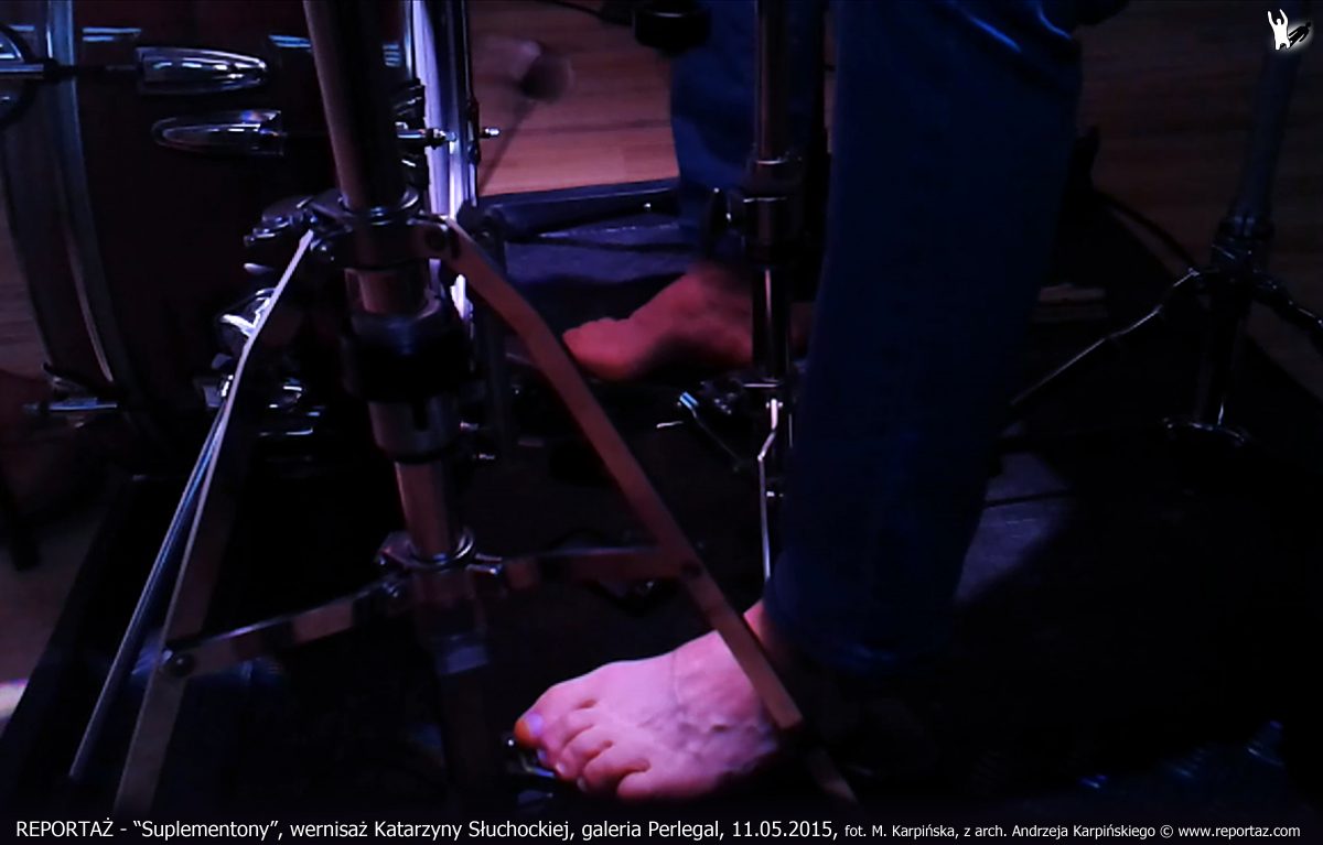 Andrzej Karpiński, Suplementony, wernisaż Katarzyny Słuchockiej, 11 maja 2015