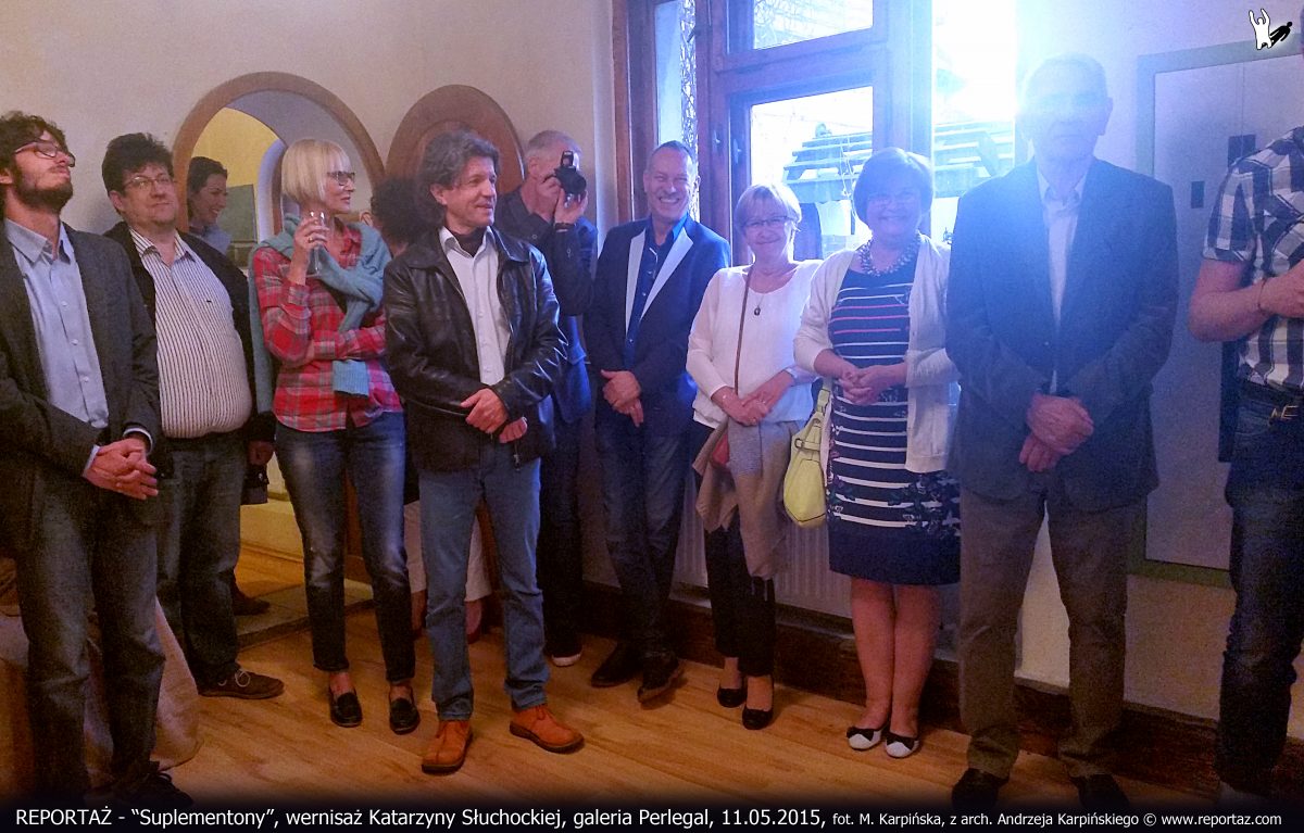 Andrzej Karpiński, Suplementony, wernisaż Katarzyny Słuchockiej, 11 maja 2015