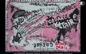 plakat festiwalu Marchewka Carrot Warszawa 1987