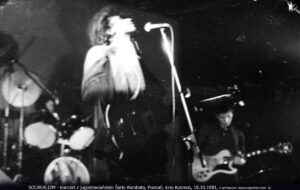SOCREALIZM - koncert z jugosłowiańskim Šarlo Akrobata, Poznań, kino Kosmos, 18.10.1981