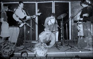 pierwszy koncert Reportaż, klub Nurt, Poznań 1982