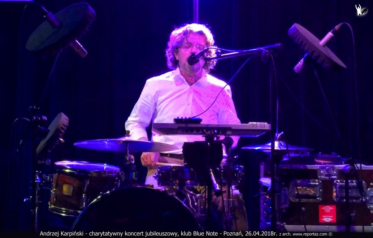 Reportaż - Andrzej Karpiński, klub Blue Note, Poznań 2018