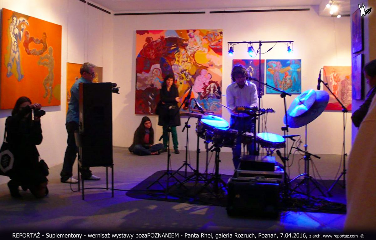 recital Suplementony, wernisaż Pozapoznaniem, galeria Rozruch Poznań 2016