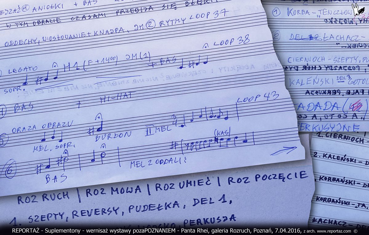 recital Suplementony, wernisaż Pozapoznaniem, galeria Rozruch Poznań 2016