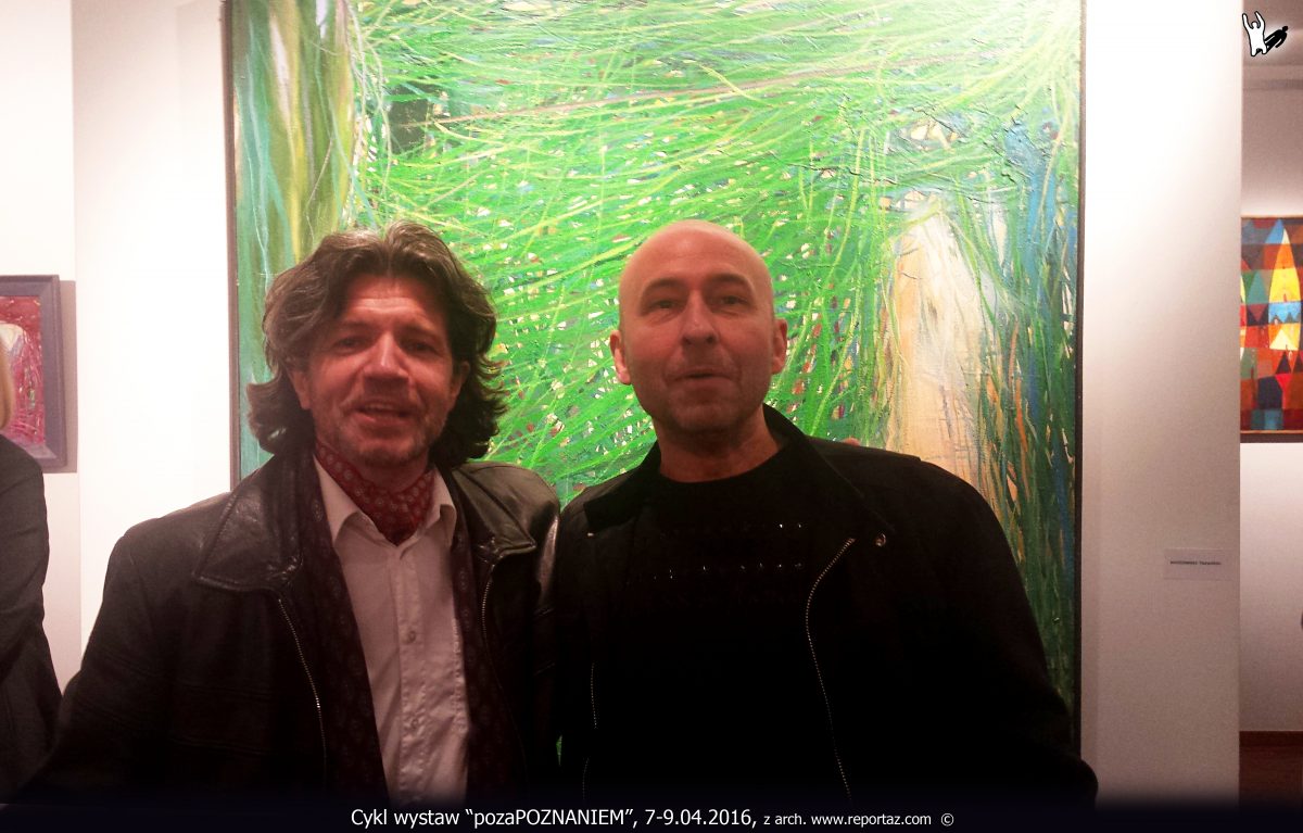 wernisaż Pozapoznaniem, Andrzej Karpiński, Dariusz Wnykowicz Poznań 2016